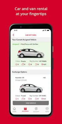 Avis Car Hire android App screenshot 1